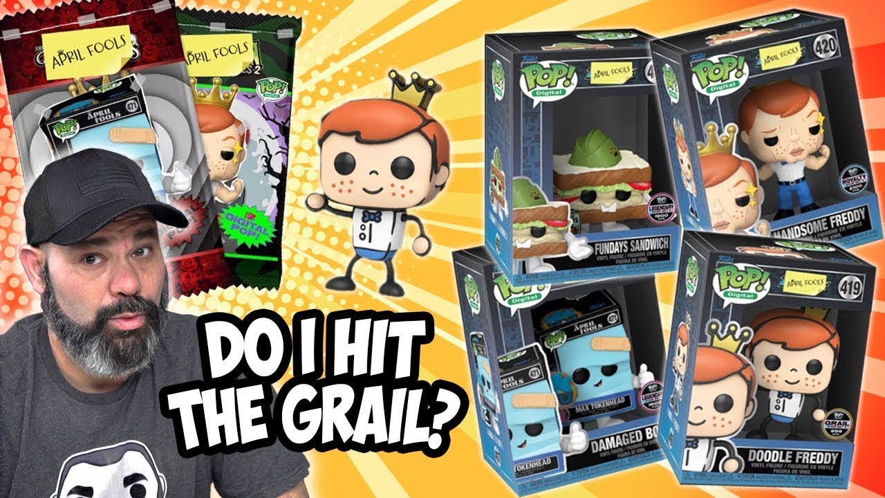 Do I Hit the Grail!? Opening 18 Funko April Fools NFT Packs!