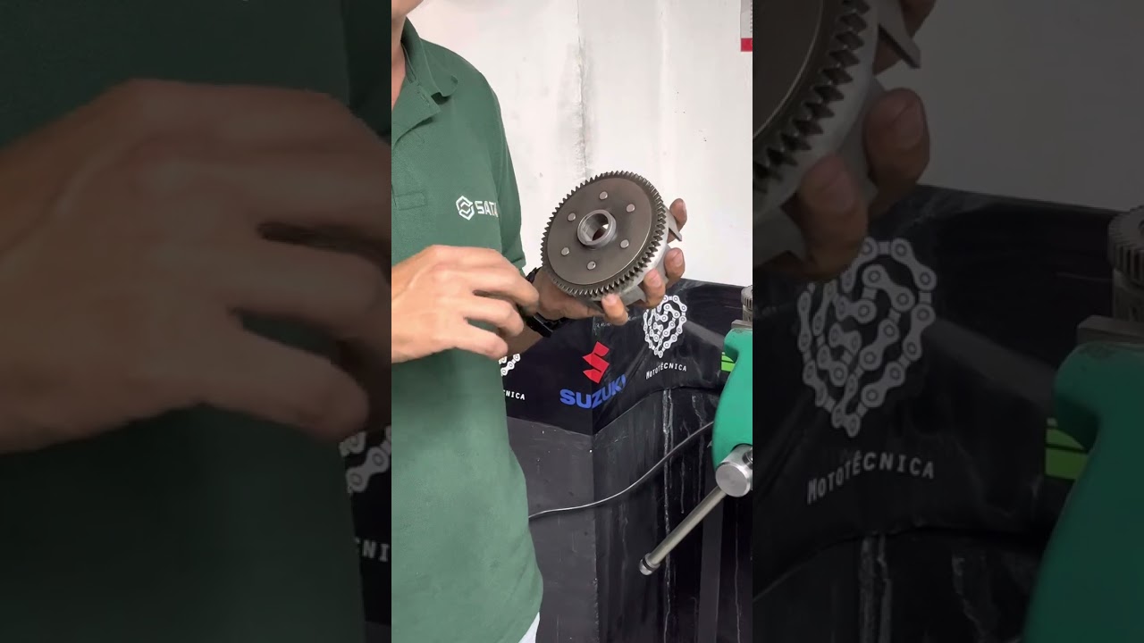 Cómo reparar una campana de embrague de motocicleta