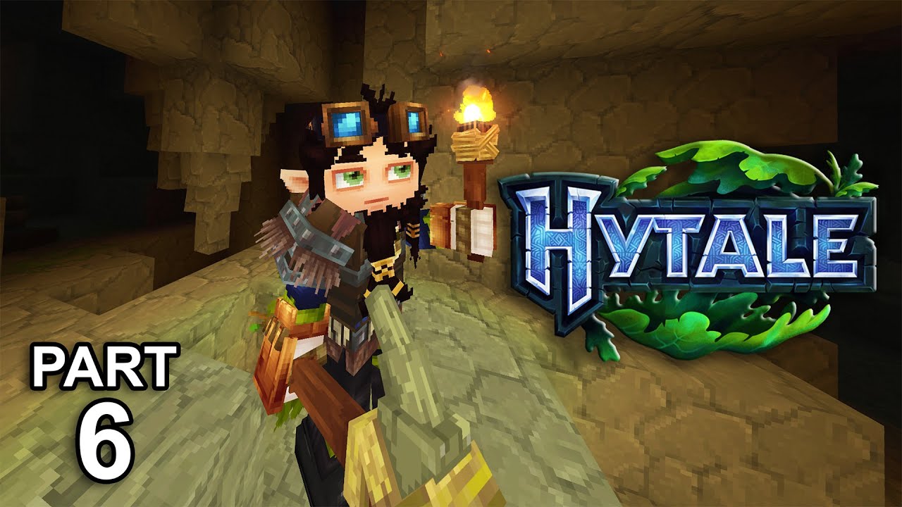 Моё ПЕРВОЕ исследование пещер! ⚒️ | Первое прохождение Hytale – Эпизод 6
