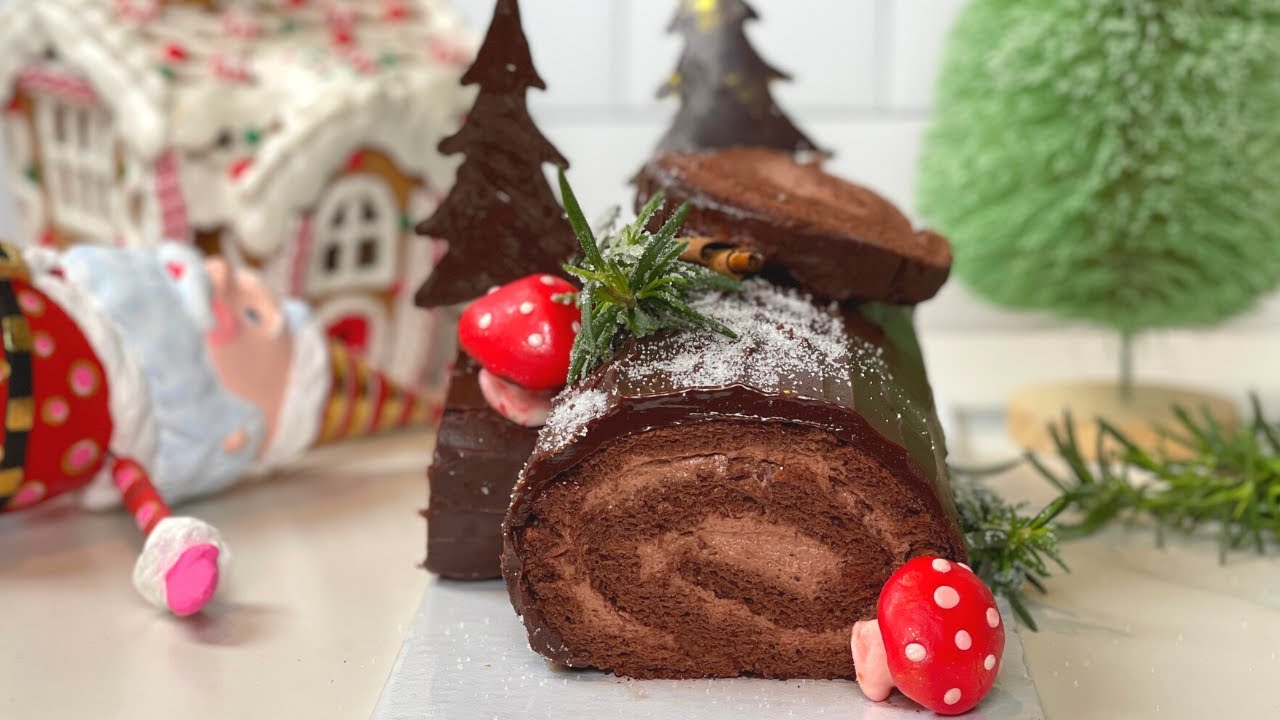 Buche de Noel Recipe/ Yule Log