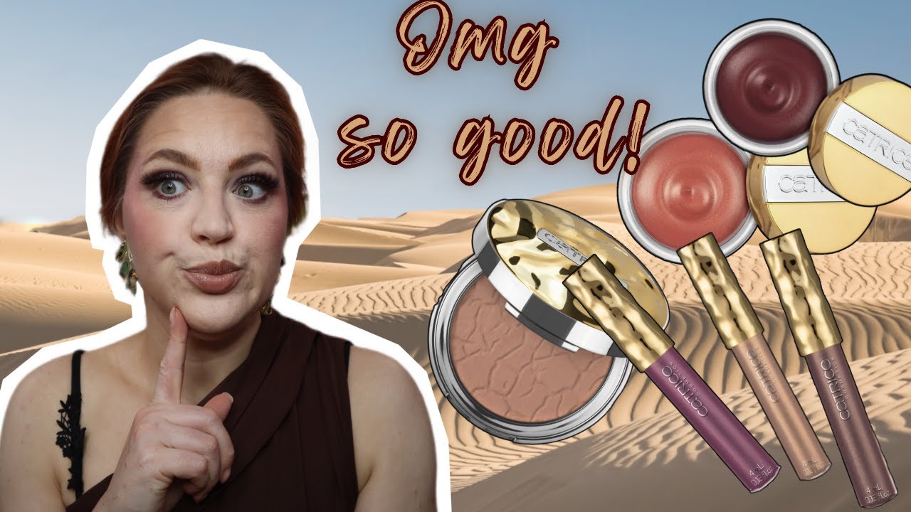 BEST COLLECTION YET??? | FULL COLLECTION REVIEW Catrice cosmetics Desert Dune