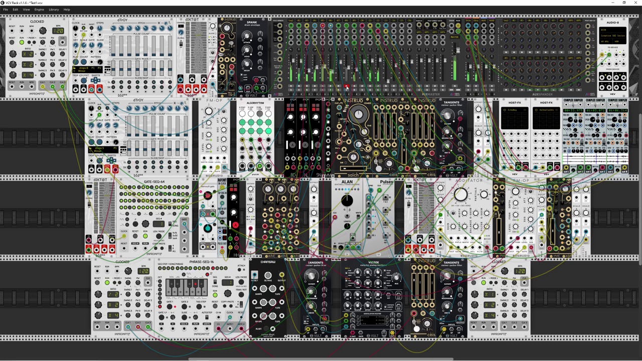 Silk Nebulae - Ambient Modular (VCV Rack)