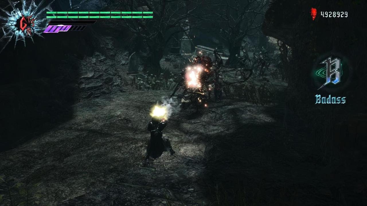 Devil May Cry 5 Legendary Dark Knight Dante Gameplay