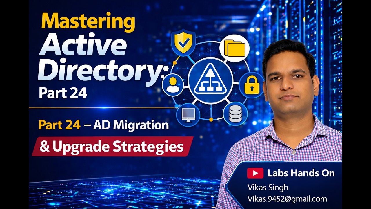 Освоение Active Directory (AD DS) | Часть 24 | Миграция и обновление AD: пошаговое руководство