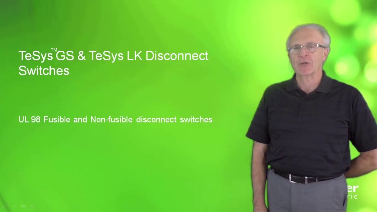 TeSys™ GS and TeSys™ LK Disconnect Switches