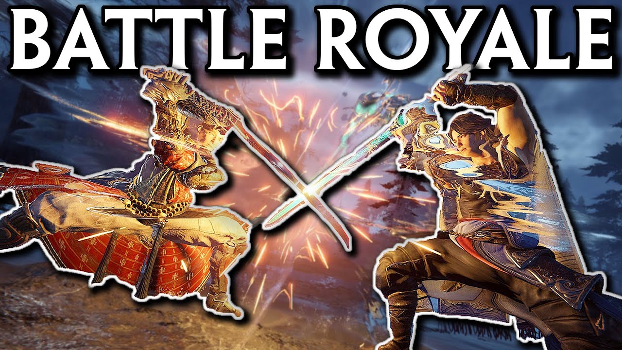 This MELEE BATTLE ROYALE Game is INSANE