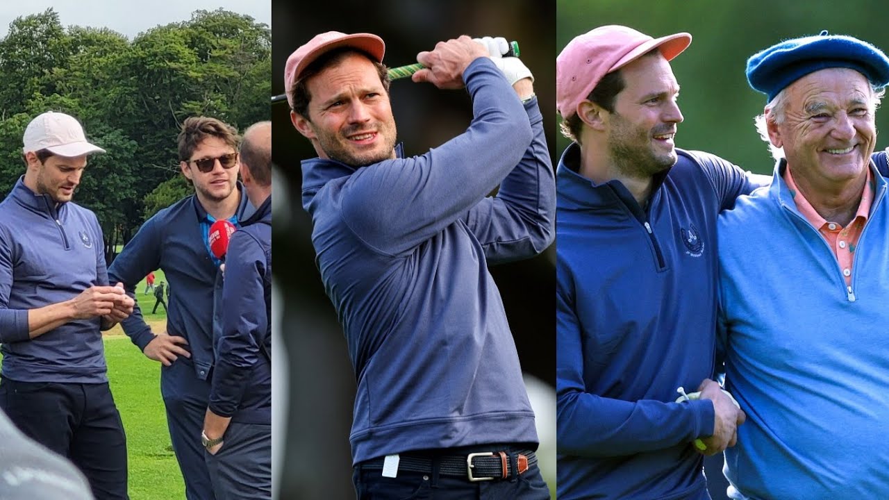 NEW!! JAMIE DORNAN at the JP MCManus Pro-Am golf tournament at Adare Manor in Ireland! 💛