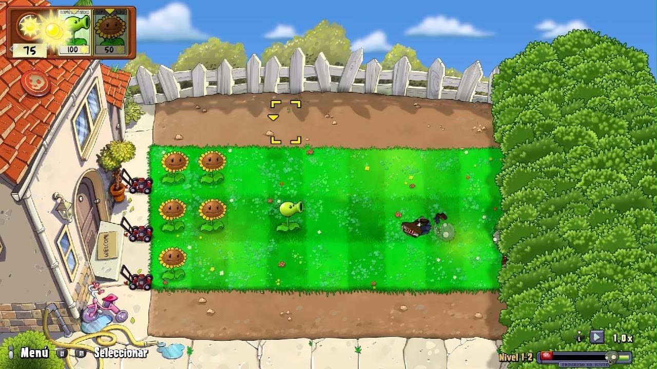 primer día Plantas versus Zombies serie parte 1