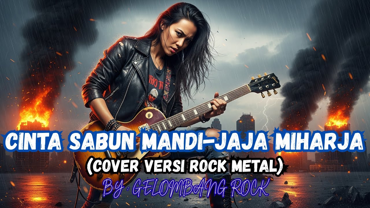 CINTA SABUN MANDI - JAJA MIHARJA (COVER VERSI ROCK METAL ) BY : GELOMBANG ROCK !!!!