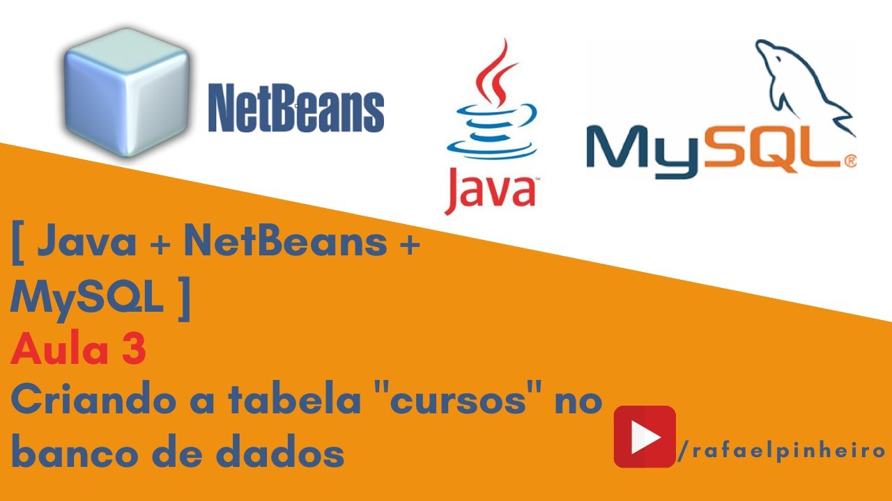 [JAVA + MYSQL] - (Aula 3) - Criando a tabela 