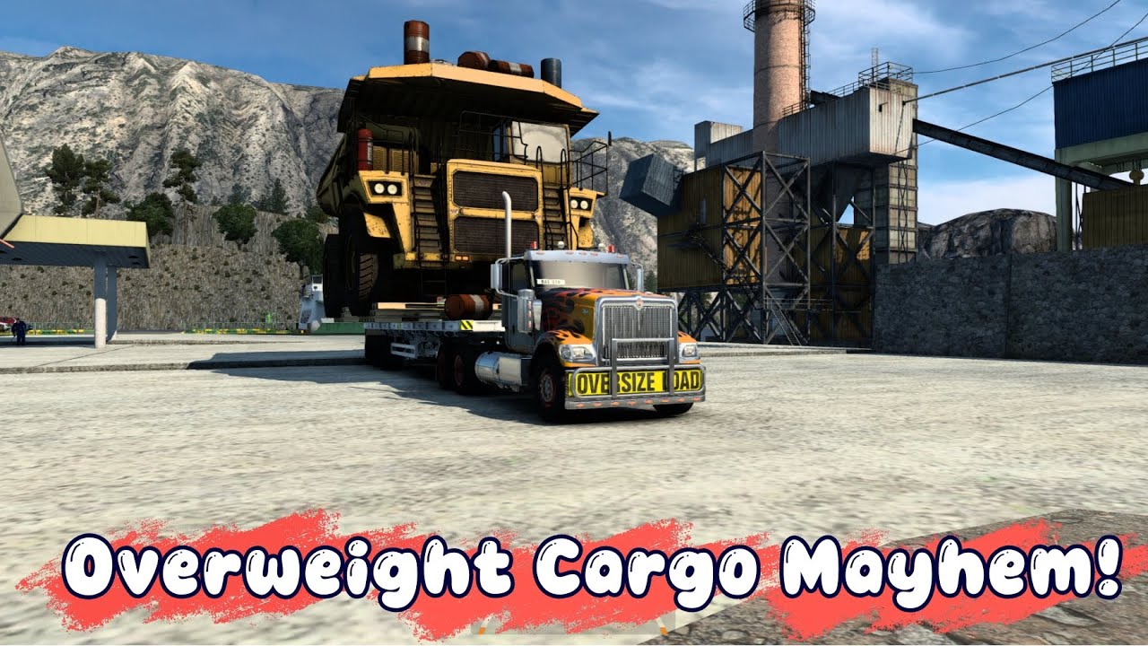 LIVE ETS 2 | Extreme Trucking With Overweight Cargo