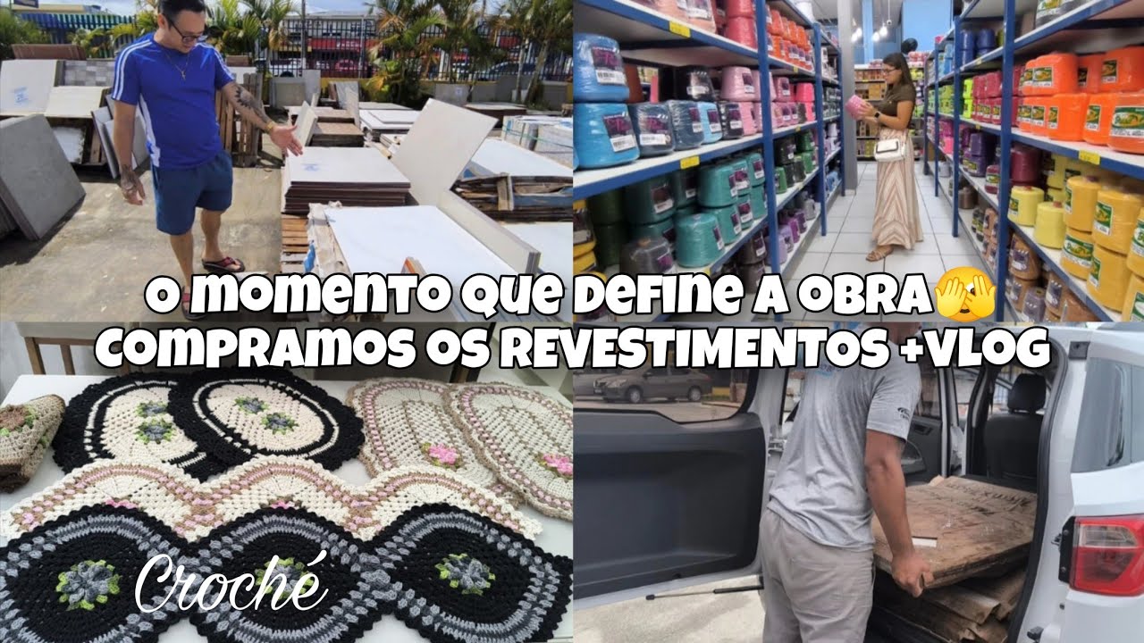 compramos TUDO que precisava |construindo nossa LAVANDERIA dos SONHOS | vlog real do dia 