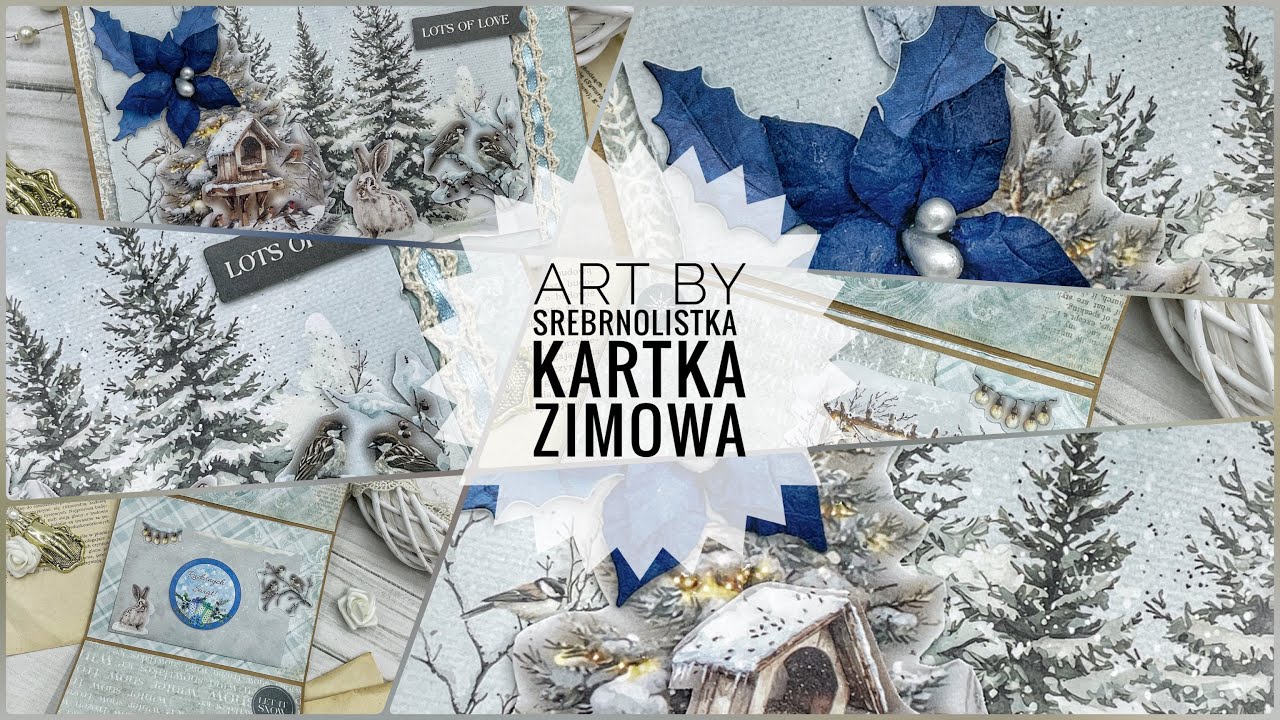 Zimowa kartka #cardcreations #cardmaking