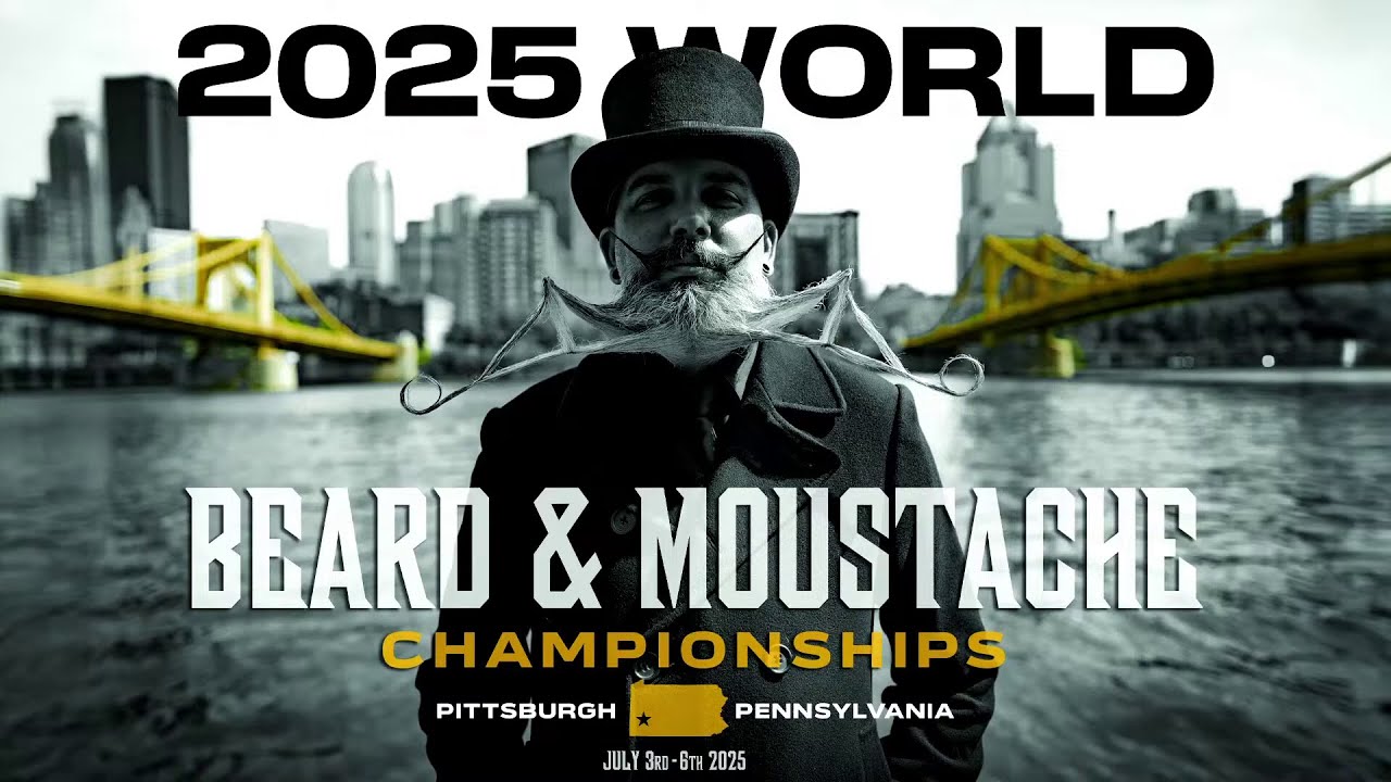 World Beard & Moustache Championships 2025 in Pittsburgh Live Stream Part 1
