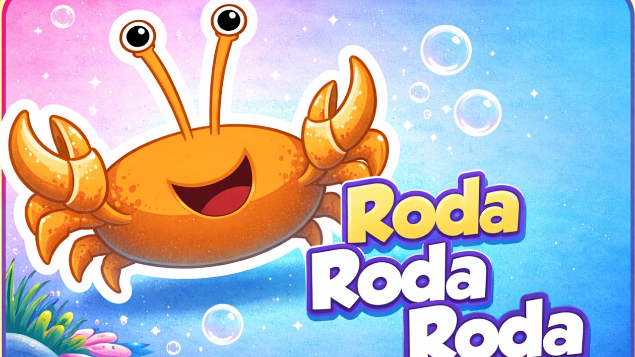 Roda Roda Roda (Caranguejo peixe é) - Música Infantil - OFICIAL