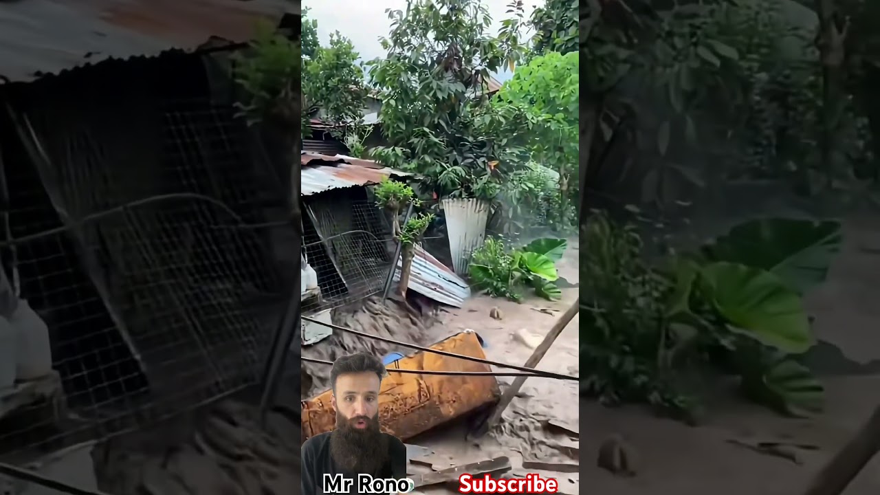 🌊 HEAVY FLOOD DISASTER &mdash; Nature&rsquo;s Fury Unleashed! 😱 #flood #shortsfeed #viral