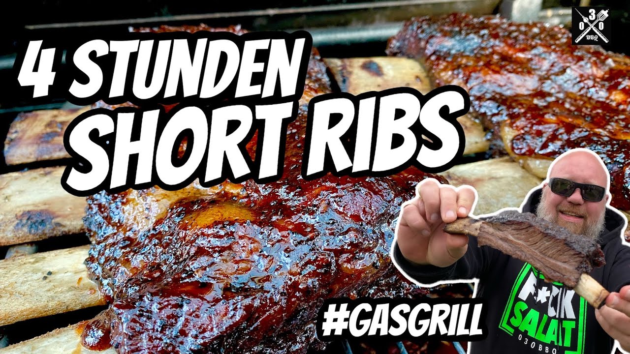 Beef Short Ribs vom Gasgrill SCHNELL & EINFACH - 030 BBQ