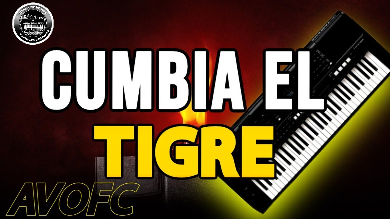 Cumbia el tigre Ritmo personalizado standar para todos los teclados Yamaha