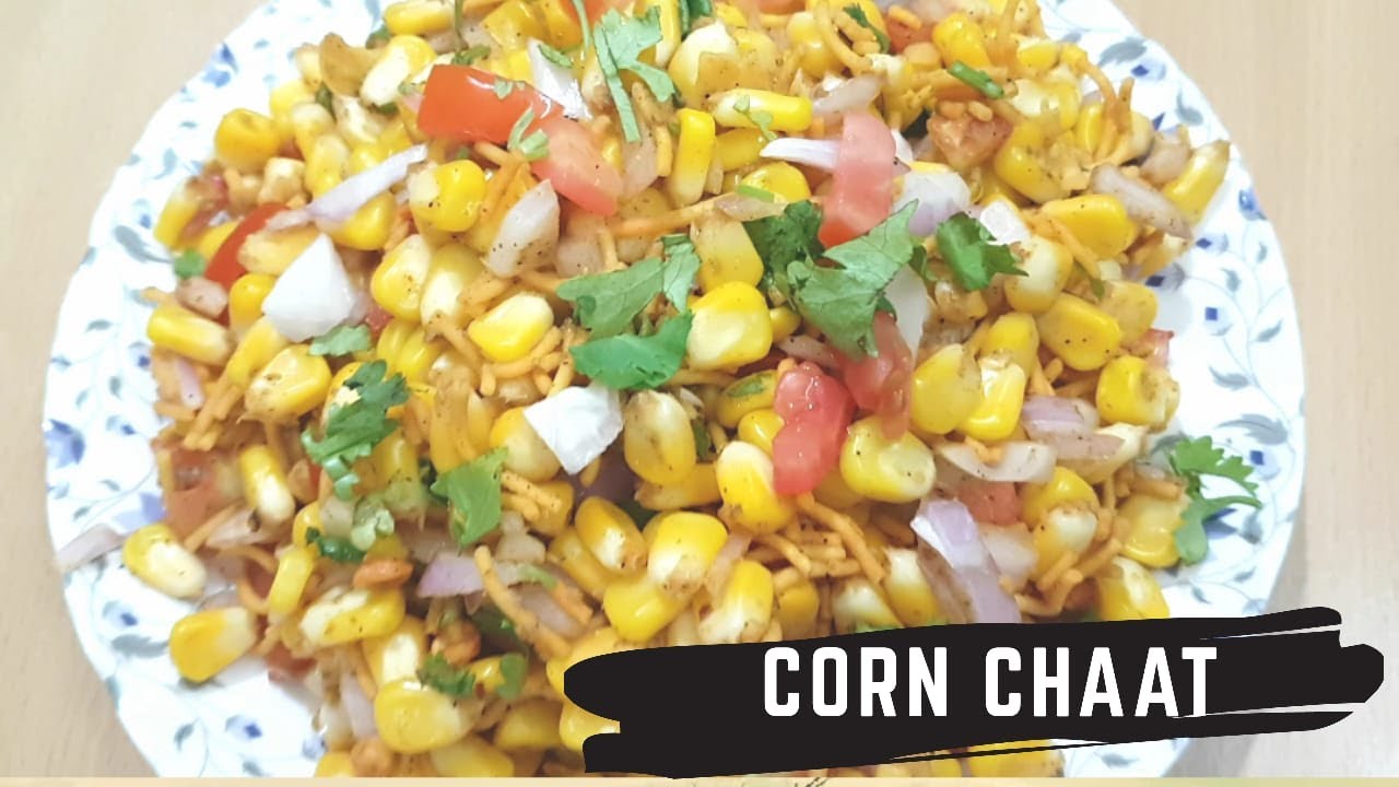 Chatpata Corn Chaat// makka chaat