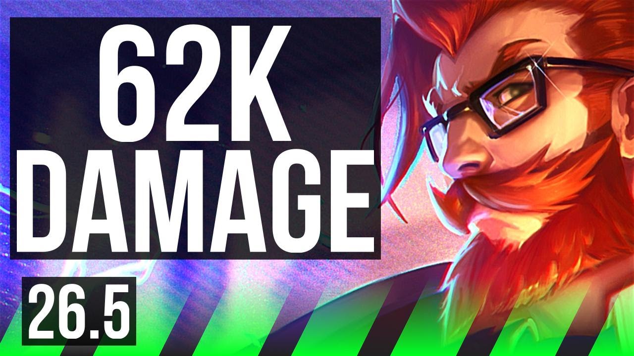 GRAVES vs LEE SIN (JGL) | 62K damage | KR Master | 26.5