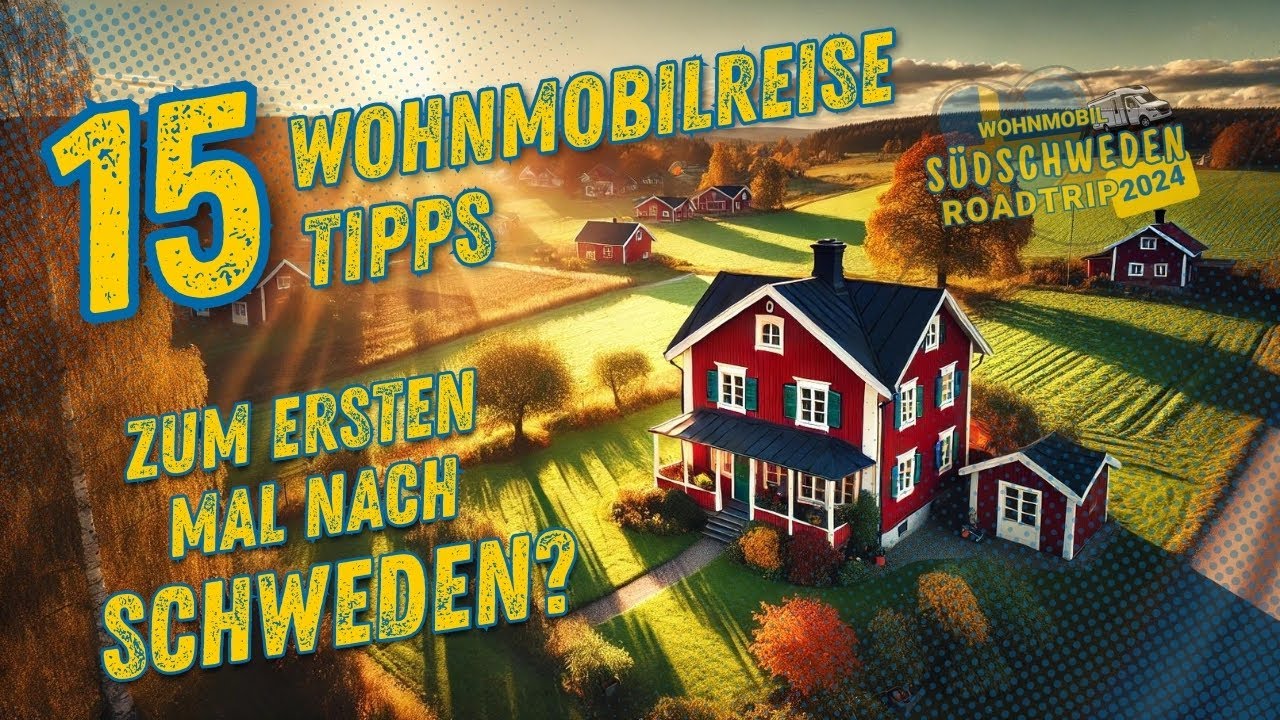 15 hilfreiche Tipps f&uuml;r eure Wohnmobilreise in den Urlaub in 🇸🇪  Schweden ✅