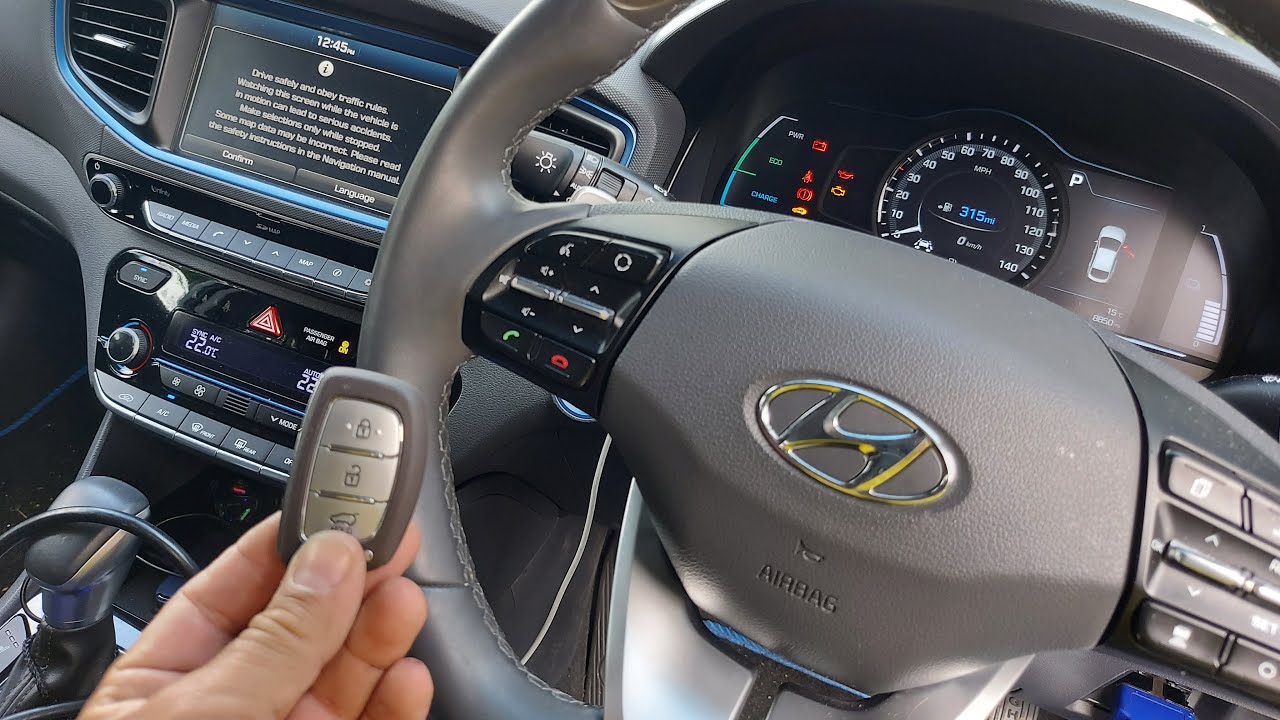 💯 2019 Hyundai Ioniq lost keyless.💣 AKL Password reading using Autel im508 💥 Key learning,