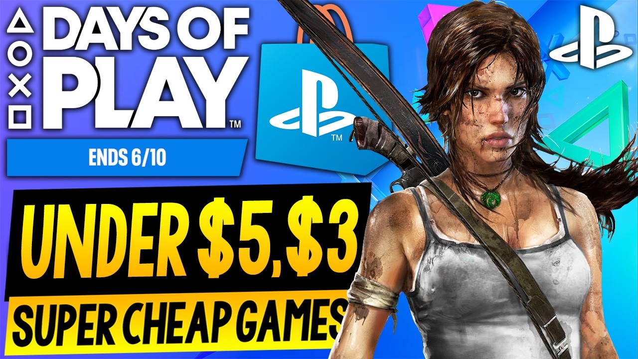 15 ОТЛИЧНЫХ игр для PSN дешевле $5 и $3! Распродажа Days of Play 2026: СУПЕРДЁШЕВЫЕ игры для Play...