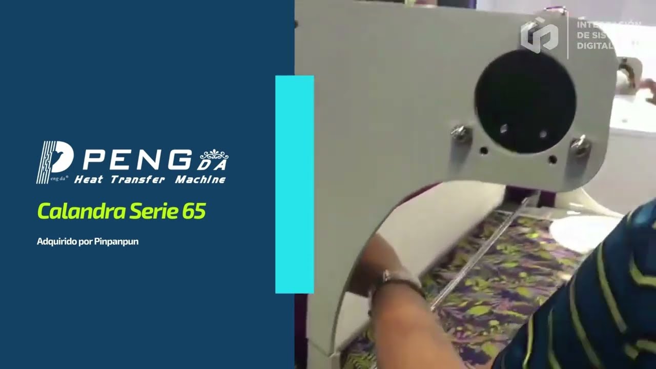 Calandra Pengda Serie 65 - Sublimación Textil - Integración de Sistemas Digitales S.A.
