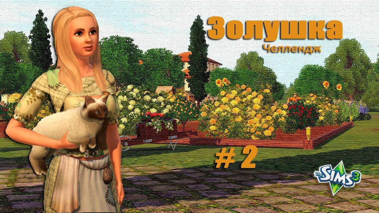 The Sims 3. Золушка (Челлендж) # 2. Пожалуйста, дайте поспать!