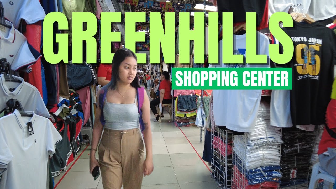 [4K] GREENHILLS SHOPPING CENTER SAN JUAN CITY PHILIPPINES
