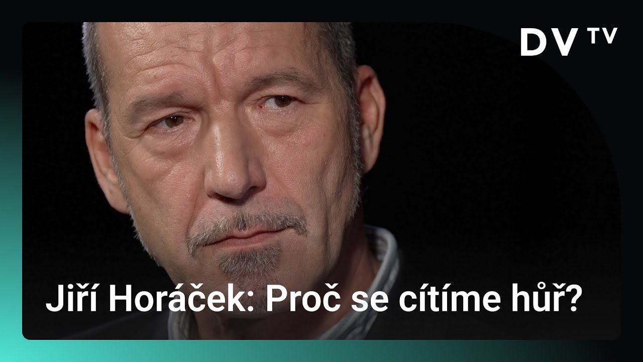 Horáček: Mladí lidé jsou obětí naší generace a světa, který jsme udělali. Jako lidstvo se cítíme hůř