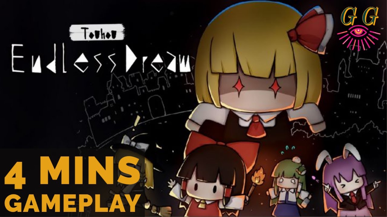 Touhou Endless Dream || First 4 mins Gameplay || No commentary + No Review (Guided Gameplay)
