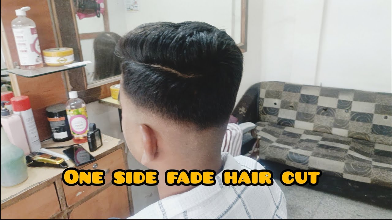 One Said fade hair cut aasan tarika ✂️✂️ #haircut #shortsyoutube 
