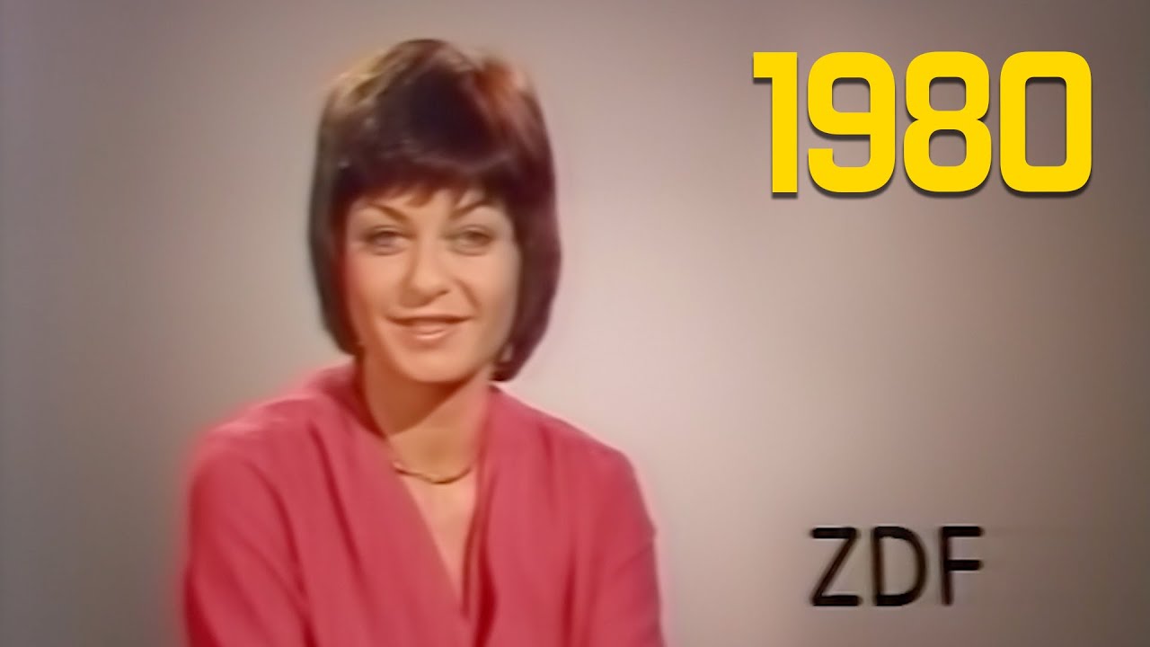 Eine ziemlich lange ZDF Ansage von Sibylle Nicolai (24.11.1980)
