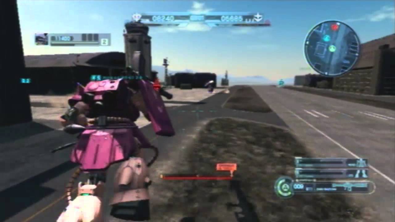 MANLY ZAKU TIME - Gundam: Battle Operation 7.5.13 Match 1
