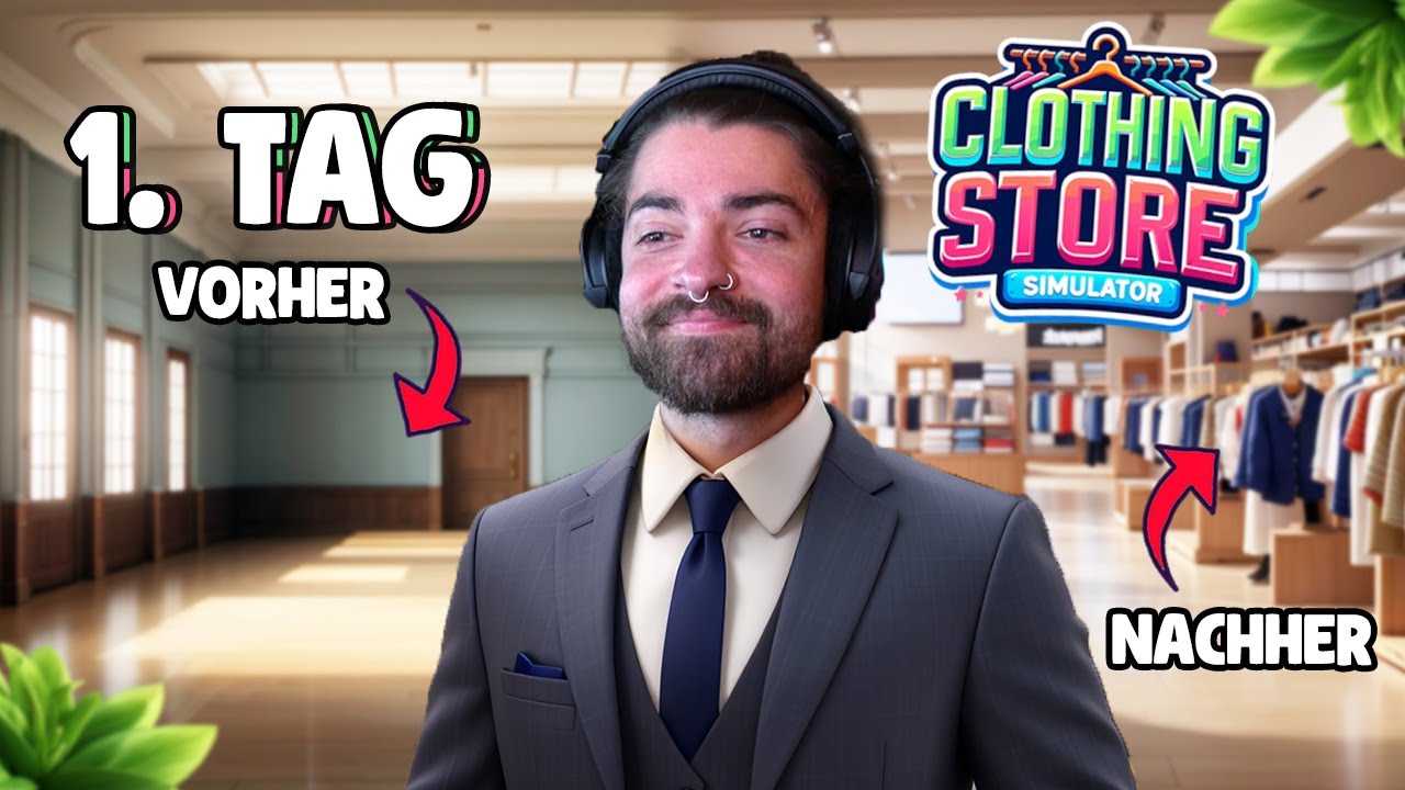 👚Ich BAUE & MANAGE einen KLAMOTTENLADEN in Clothing Store Simulator 🛒