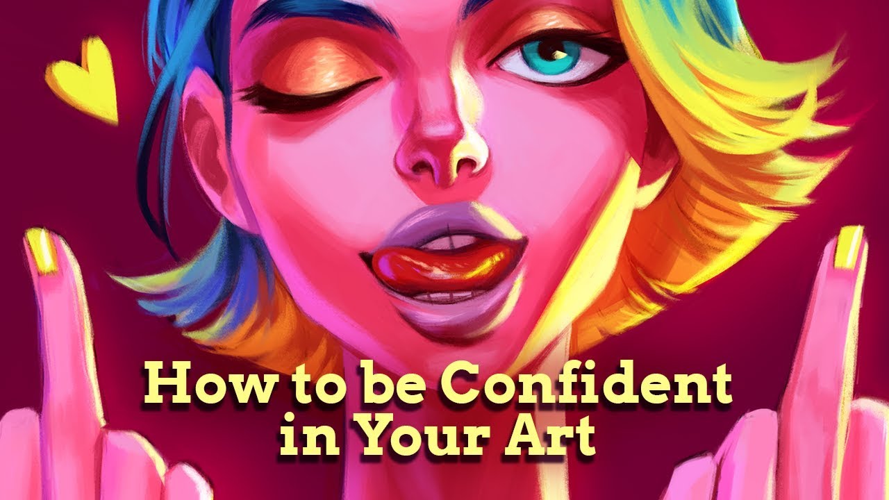 How To Be Confident In Your Art | Art Coaching | katyarrington