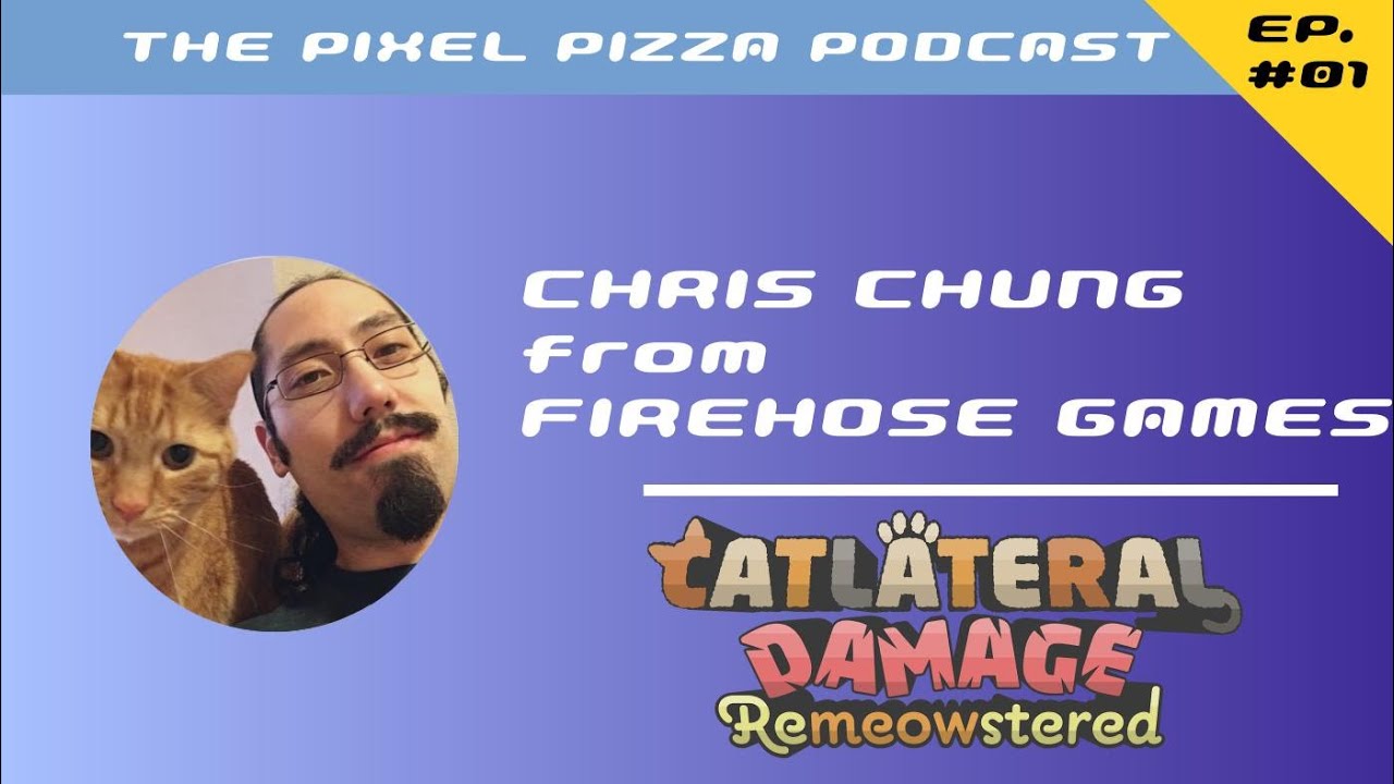 Chris Chung (Catlateral Damage) - The Pixel Pizza Podcast