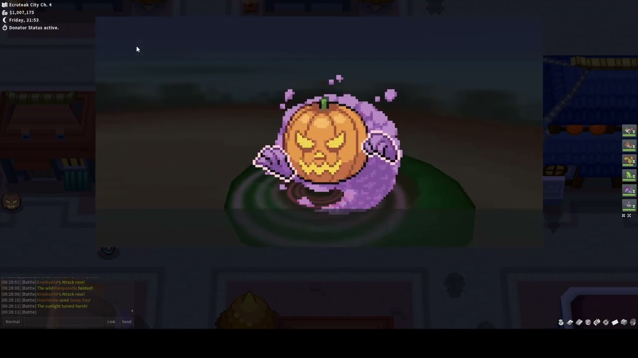 Pumpking Hard Mode Strategy 2023. PokeMMO Halloween Event.