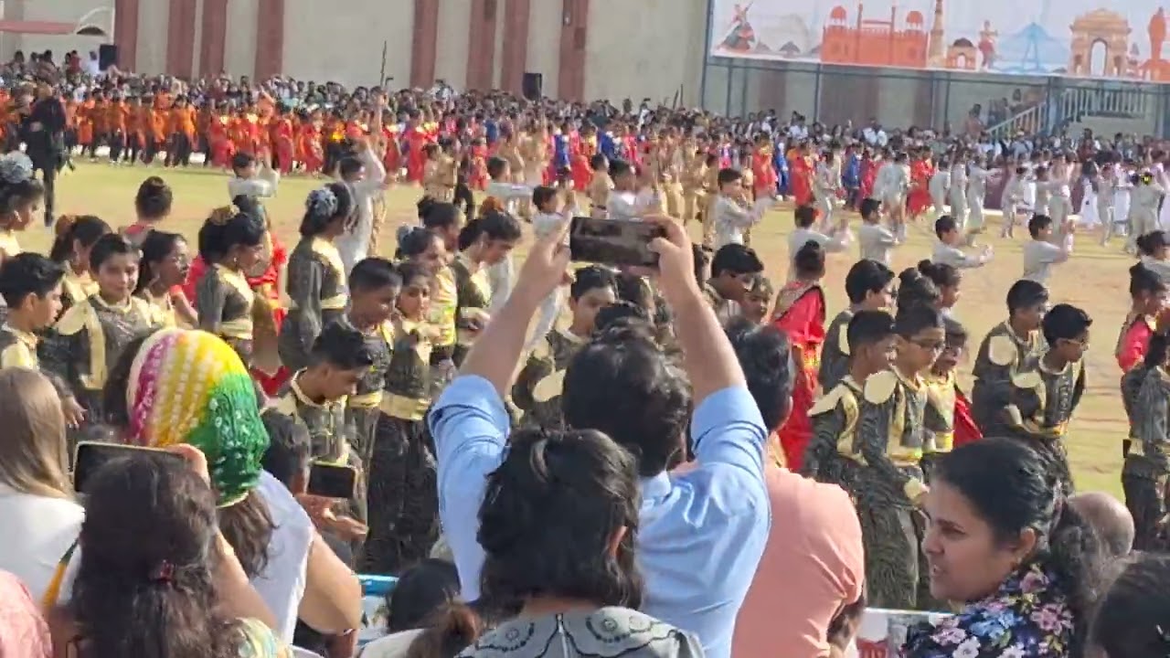 Indian High School Republic Day celebration.. #4y# #dubai #2024