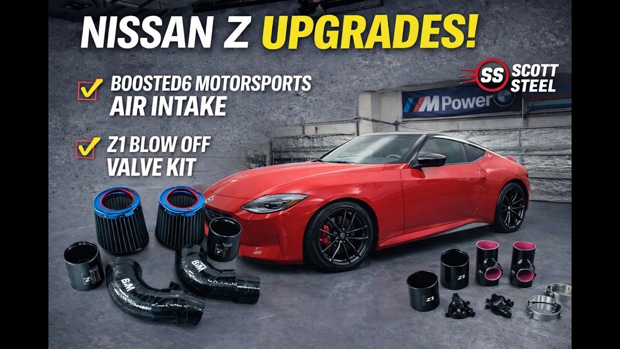 Installing a Boosted 6 Intake & Z1 Blow Off Valve Conversion on the Nissan Z!
