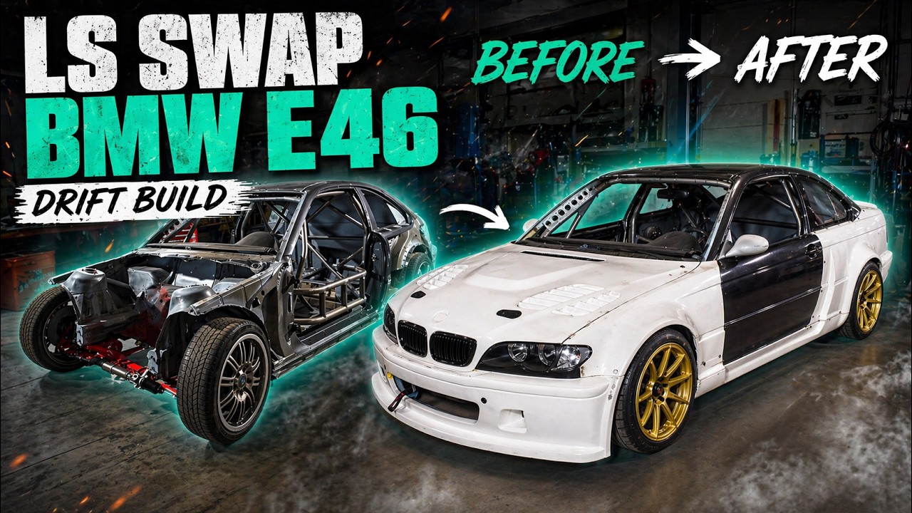 PART 4 | E46 Drift Builds | Fiberglass bodykits and bash bars | Timelapse