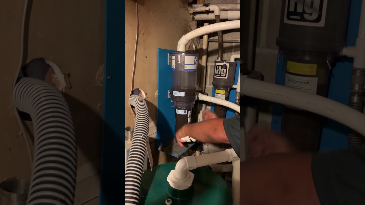 How to change amalgam separator