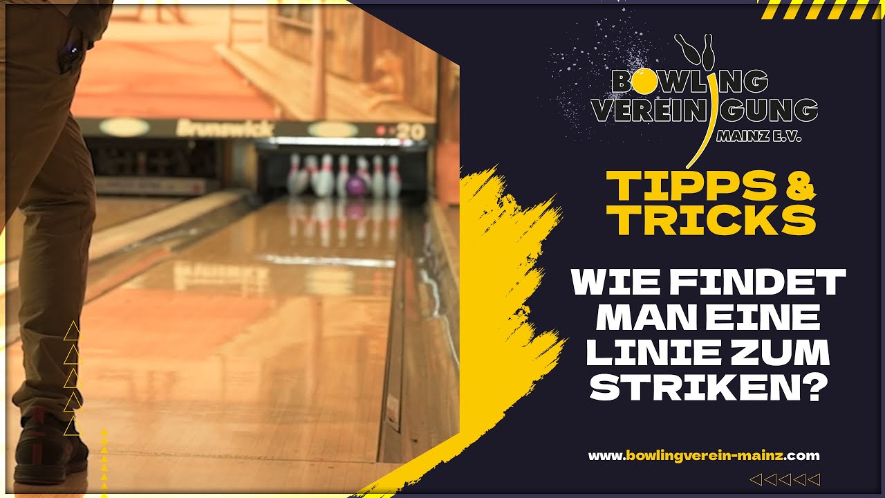 Eine Strike Linie finden | Bowling Tipps und Tricks