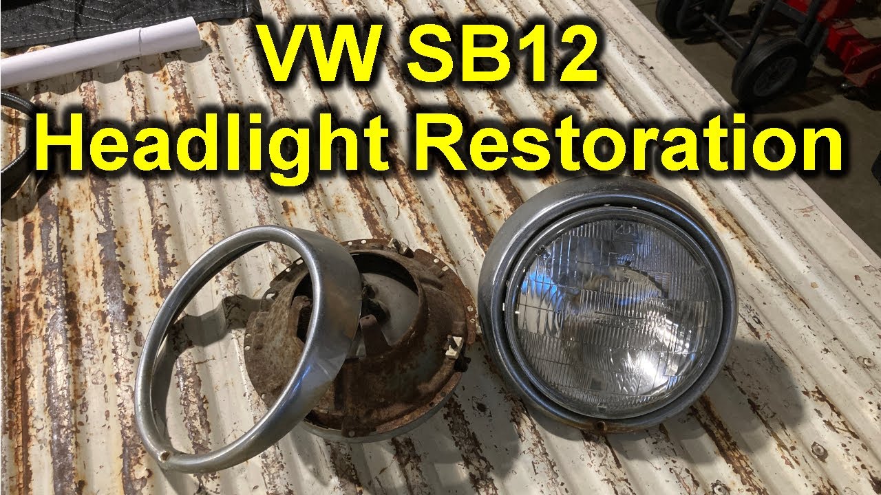 Восстановление фары SB12 VW Beetle