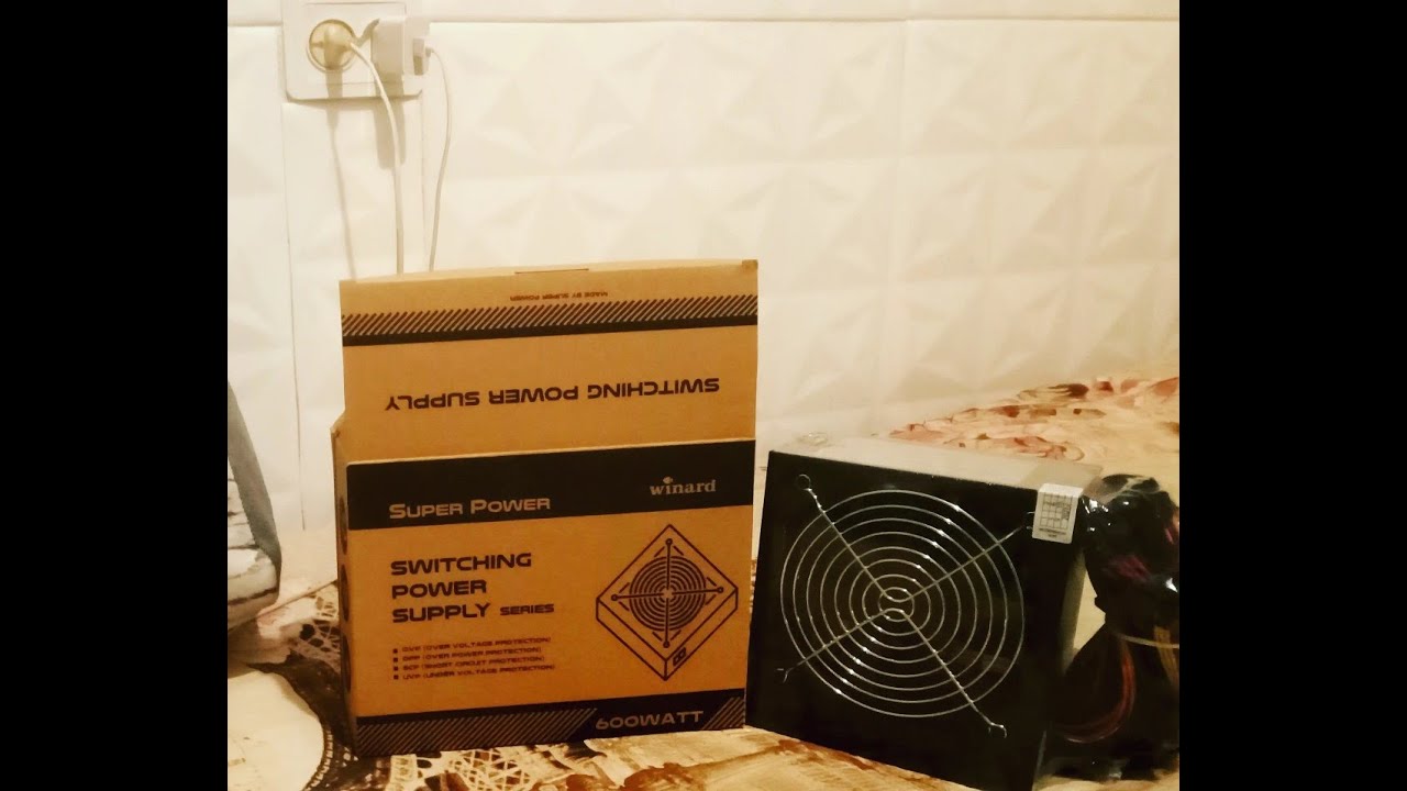Обзор на блок питания Winard 600W [600WA]