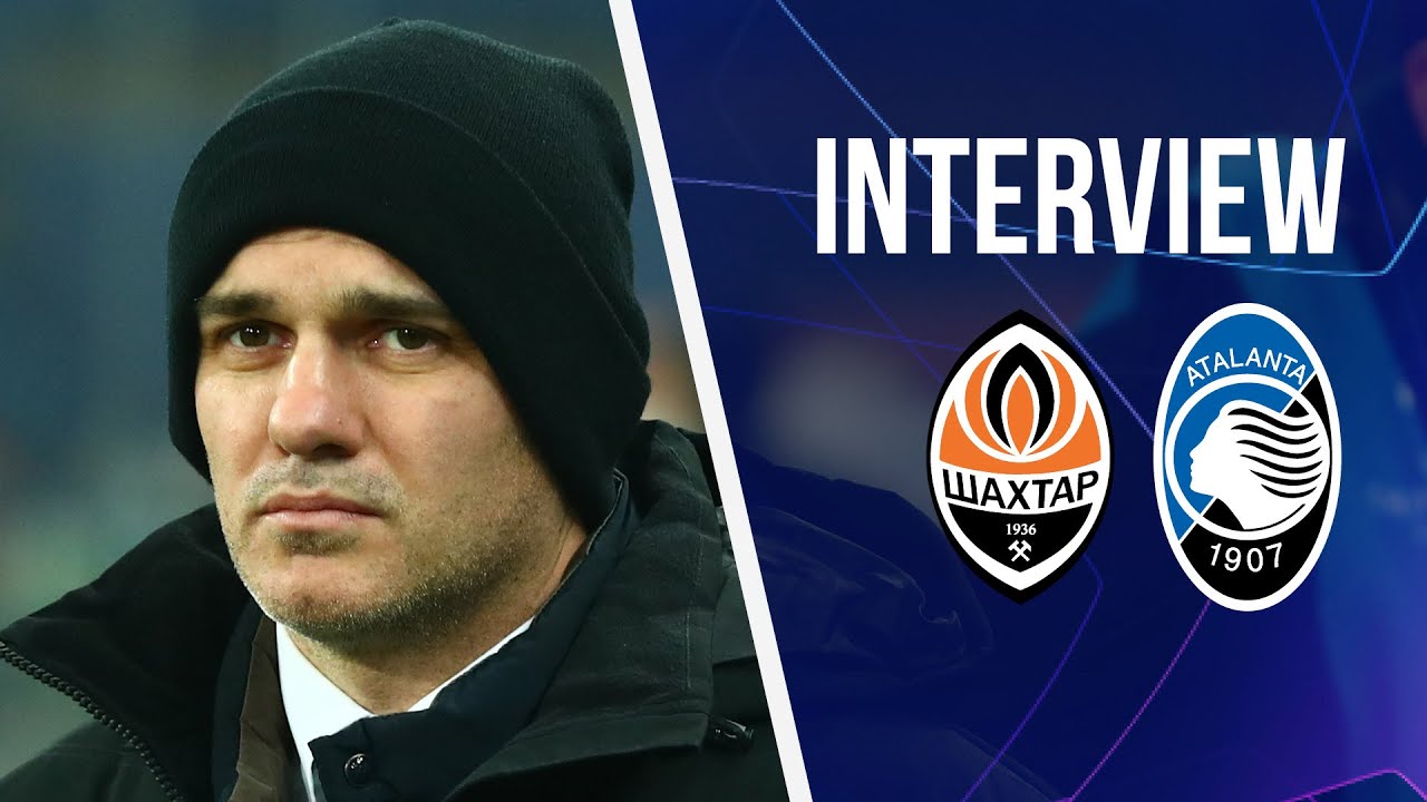 UCL 6 Shakhtar-Atalanta | A.D. Luca Percassi: 