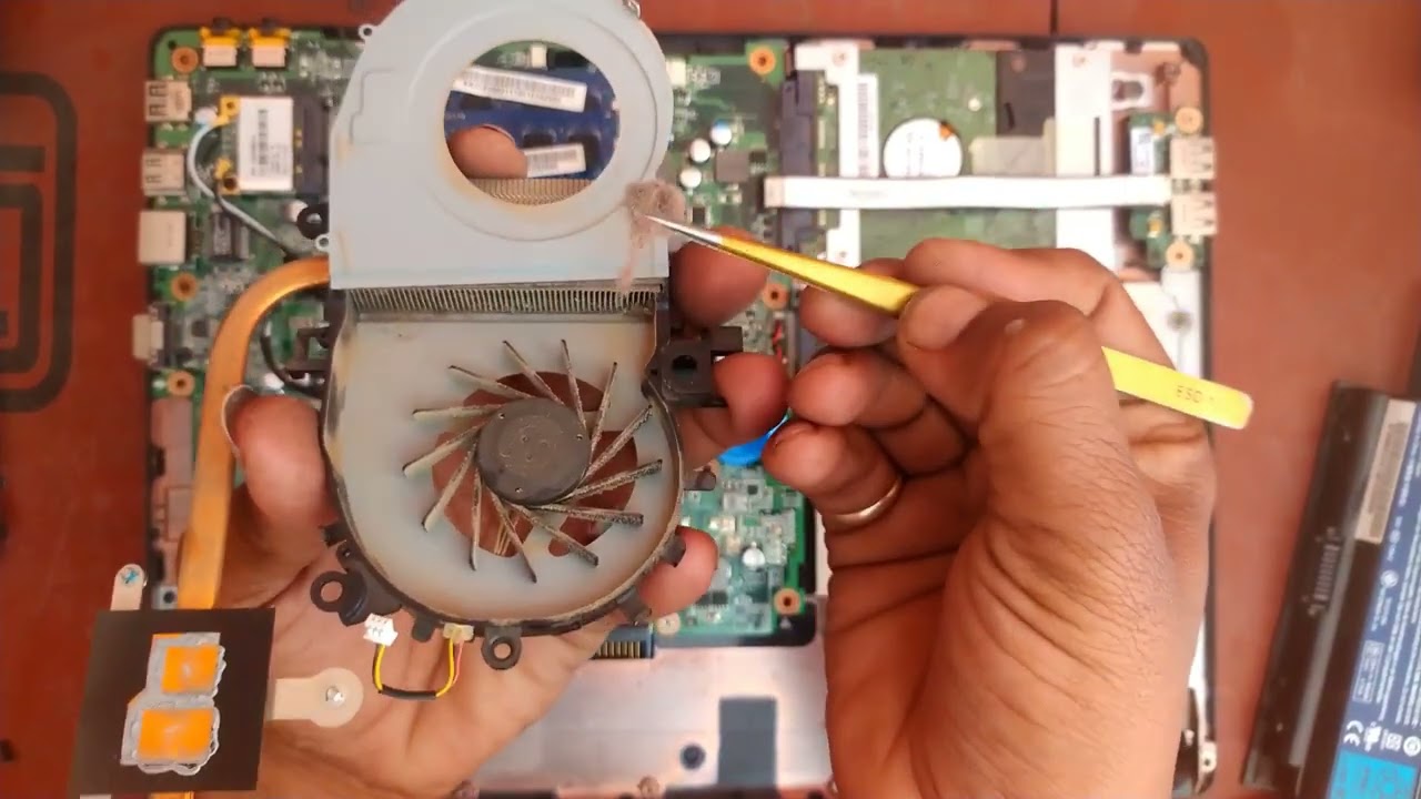 Disassembly Acer aspire 4738, overheating problem
