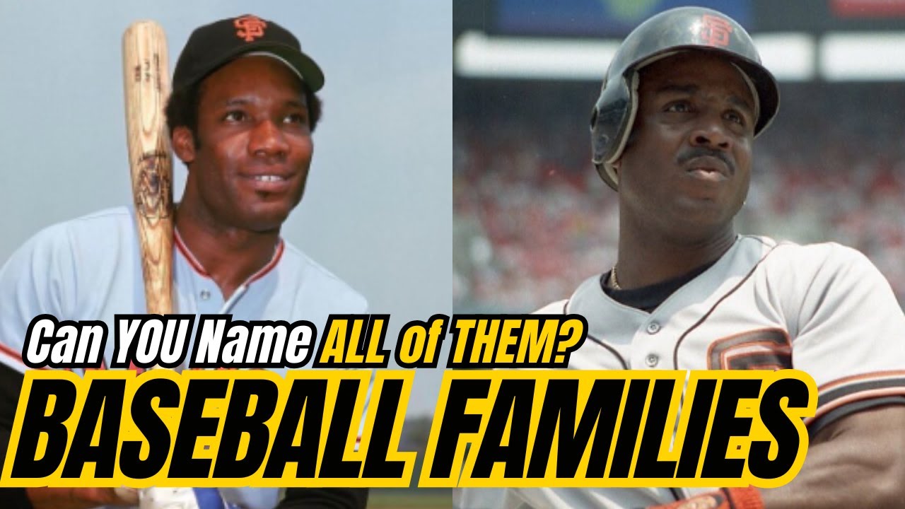 Can You Recognize All 40 MLB Families? ⚾ | Baseball Quiz & MLB Trivia
