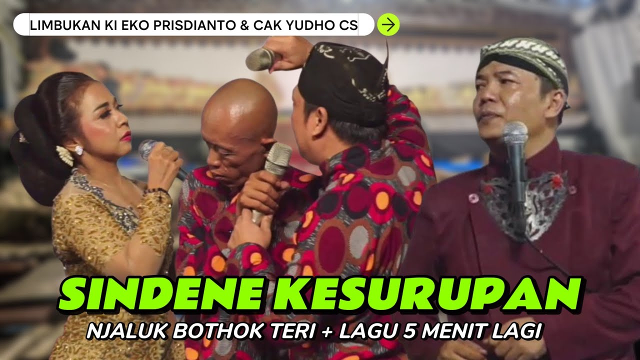 SINDENE KESURUPAN NJALUK LAGU 😁😆🙄 KI EKO PRISDIANTO, CAK YUDHO, MONDOL & SINDEN WIDODO